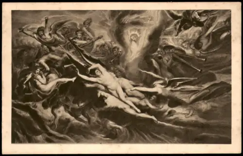 Ansichtskarte  Le triomphe du Christ - Antoine Wiertz 1917