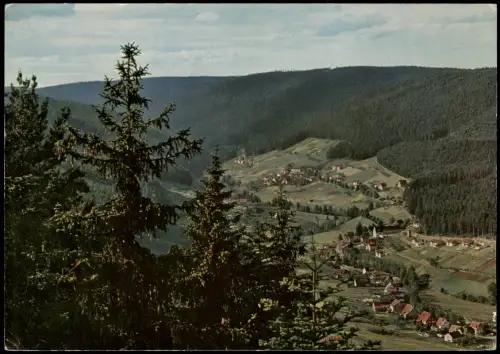 Ansichtskarte Tonbach-Baiersbronn Panorama-Ansicht 1970