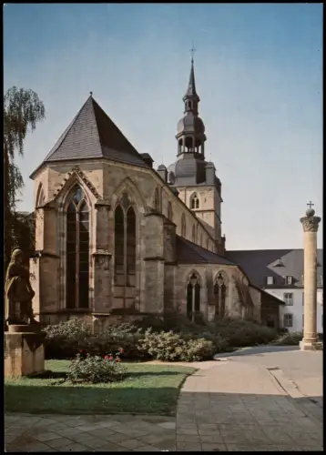 Ansichtskarte Tholey Abtei-Kirche 1970