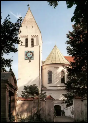 Ansichtskarte Thierhaupten St. Peter und Paul Kath. Pfarrkirche 1970