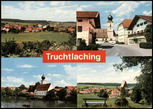 Truchtlaching-Seeon-Seebruck Mehrbildkarte Ortsansichten Truchtlaching 1987/1975