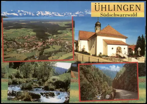 Ühlingen-Birkendorf Mehrbildkarte ÜHLINGEN Südschwarzwald u.a. Luftaufnahme 2000