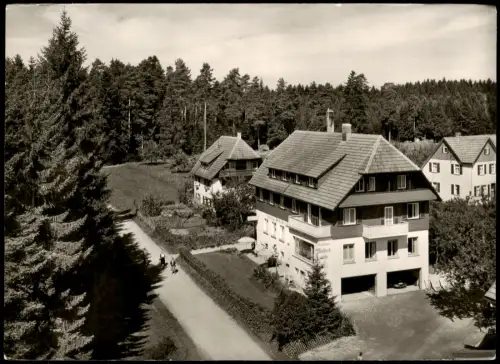 Ansichtskarte Freudenstadt Kurhaus Waldeck - Untermusbach 720 m ü. M. 1961