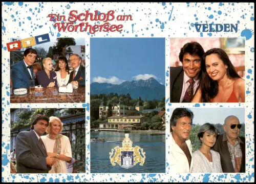 Velden am Wörther See  Wörthersee RTL Fernsehen mit Roy Black   1990