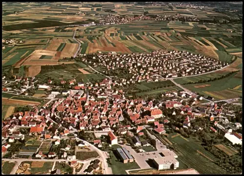Brackenheim Luftbild Luftaufnahme Gesamtansicht v. Flugzeug aus 1975