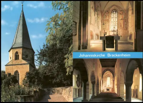 Ansichtskarte Brackenheim Johanniskirche (Mehrbildkarte) 1980