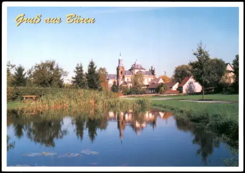 Ansichtskarte Büren (Westfalen) Gruß aus Büren Jesuitenkirche 2003