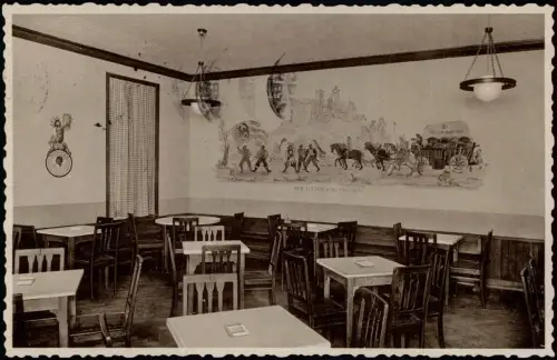 Ansichtskarte Bielefeld Tucher Suben . Hotel Vereinshaus 1937