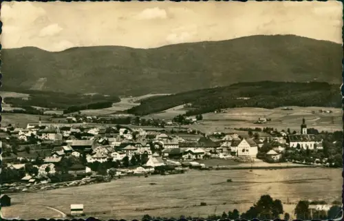 Ansichtskarte Bad Kötzting Fernblick auf die Stadt 1962