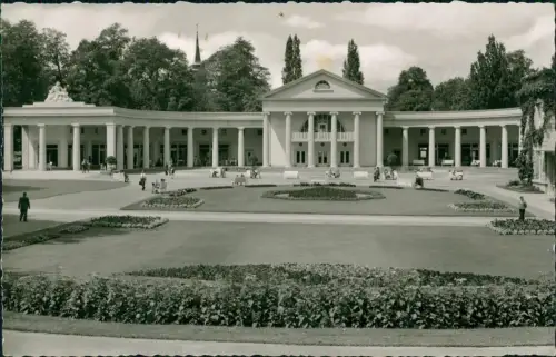 Ansichtskarte Bad Oeynhausen Wandelhalle im Kurpark 1961