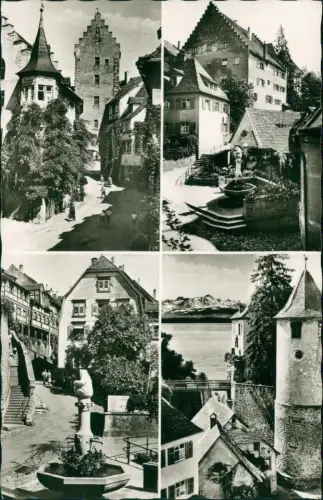 Ansichtskarte Meersburg 4 Bild: Stadtansichten Fotokunst 1963