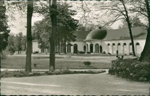 Ansichtskarte Bad Neustadt a.d. Saale Wandelhalle Kuranlage - Fotokarte 1961