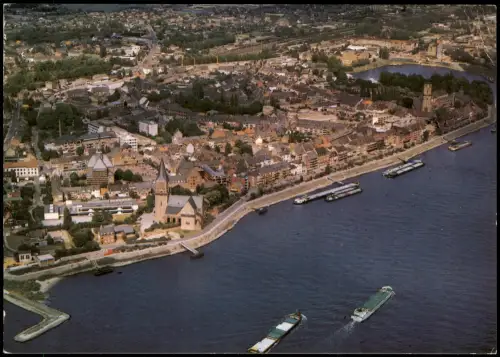 Emmerich (Rhein) Luftbild Gesamtansicht v. Flugzeug aus 1995/1980
