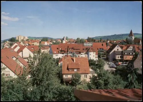 Ansichtskarte Endersbach-Weinstadt Panorama-Ansicht 1980