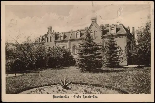 Ansichtskarte Freienhufen-Großräschen  Beamtenvilla 1920  b Senftenberg