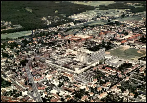 Ansichtskarte Erlangen Luftaufnahme Siemens-Reiniger-Werk AG 1976