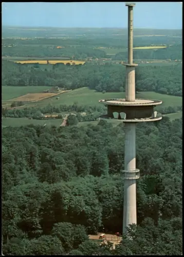 Ansichtskarte Schönwalde am Bungsberg Fernsehturm Luftbild 1968