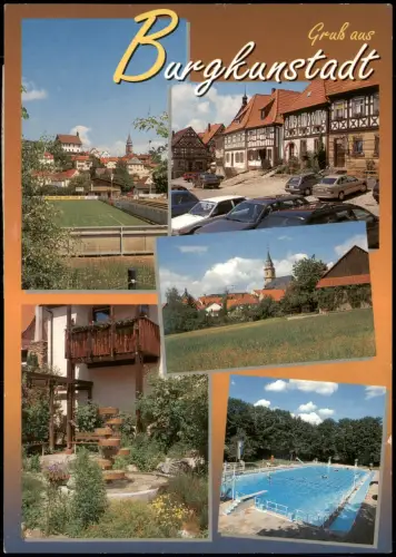 Ansichtskarte Burgkunstadt (Ofr.) Mehrbildkarte mit div. Ortsansichten 2000