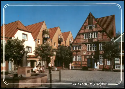 Ansichtskarte Buxtehude Petriplatz 2000
