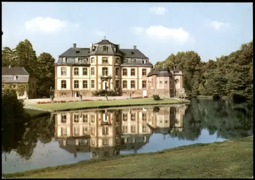 Ansichtskarte Türnich-Kerpen Schloss Türnich (mit Spiegelbild) 1980