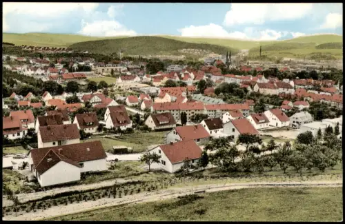 Alfeld (Leine) Panorama-Ansicht Blick vom neuen Krankenhaus 1955