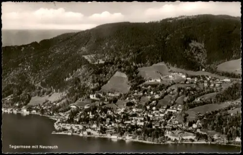 Ansichtskarte Tegernsee Tegernsee mit Neureuth 1968  Wohlfahrtsmarke Frau Holle