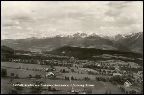 Ramsau Niederösterreich   vom Gasthaus z. Dachstein  Schladmg.-Tauern 1940