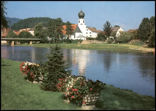 Chamerau Ortsansicht Urlaubsort zwischen Cham und Kötzting 2000