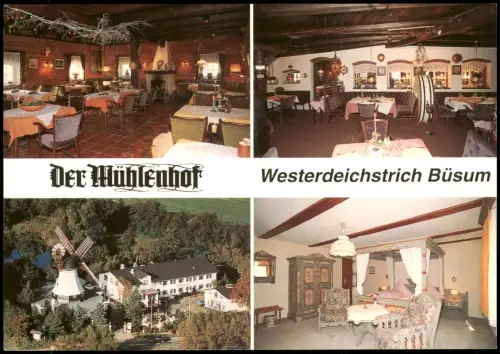 Büsum Hotel Restaurant Café Der Mühlenhof Westerdeichstrich Büsum 1990