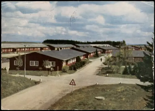 Ansichtskarte Daaden-Herdorf Truppenübungsplatz Ansicht von Barracken 1979