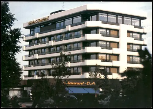Ansichtskarte Duhnen-Cuxhaven Hotel Seelust mit Restaurant Café 1980