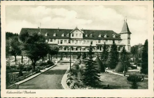 Ansichtskarte Hahnenklee-Bockswiese-Goslar Kurheim 1958