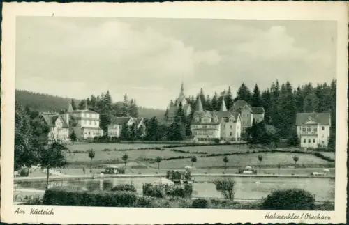 Ansichtskarte Hahnenklee-Bockswiese-Goslar Am Kurteich 1961