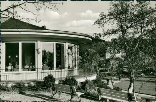 Hahnenklee-Bockswiese-Goslar Musik- u. Wandelhalle in den Kuranlagen 1965