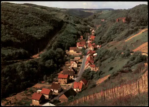 Ansichtskarte Dalberg-Bad Kreuznach Panorama-Ansicht 1970