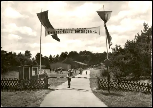 Dahlenrode-Rosdorf Jugenzeltlagerplatz Kreissportbund Göttingen   1974