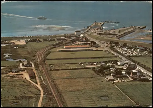 Ansichtskarte Dagebüll Luftbild Luftaufnahme 1970/1965