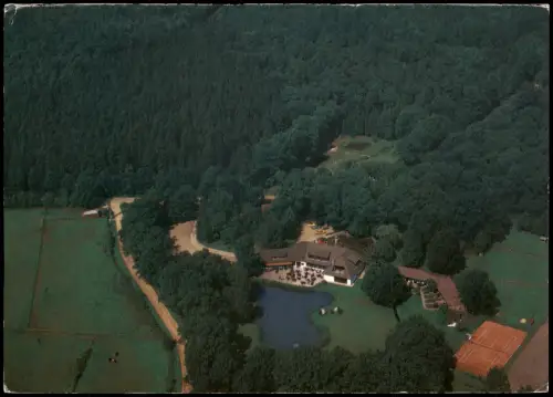 Ansichtskarte Dassendorf Luftbild Luftaufnahme Jagdhaus am Riesenbett 1979