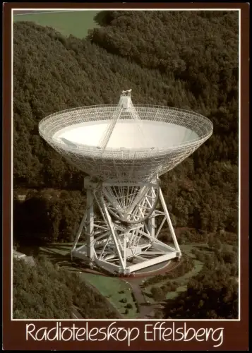 Effelsberg-Bad Münstereifel RADIOTELESKOP bei  Radioastronomie in Bonn 1980