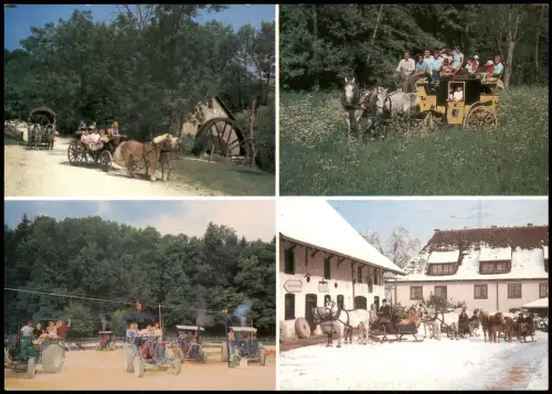 Eigeltingen Hotel Restaurant Café Zur Lochmühle mit Pferde Kutschfahrten 1975