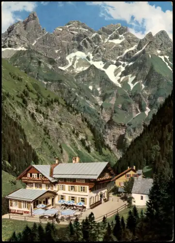 Ansichtskarte Oberstdorf (Allgäu) Gasthof und Pension Einödsbach 1965