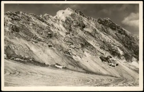 Grainau Bayerische Zugspitzbahn Schneefernerhaus, Seilbahn Zugspitzgipfel 1940
