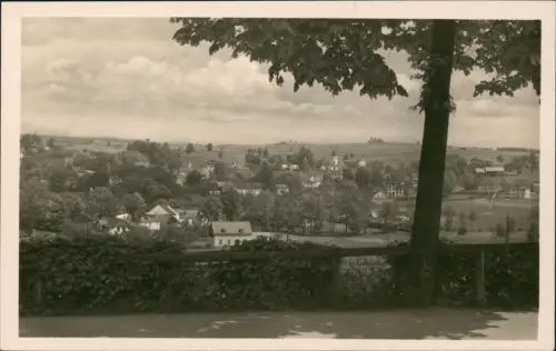 Ansichtskarte Bad Brambach Gesamtansicht 1951