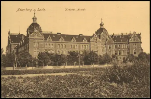 Ansichtskarte Naumburg (Saale) Kadetten-Anstalt 1912