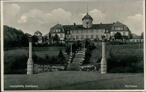 Bad Gottleuba-Bad Gottleuba-Berggießhübel Heilstätten - Kurhaus 1936