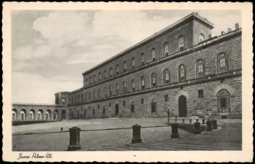 Cartolina Florenz Firenze Palazzo Pitti 1920