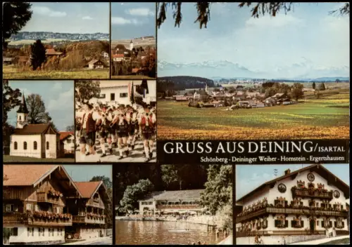 Deining  EINING BEI MÜNCHEN Naherholungsgebiet im Isartal 1978