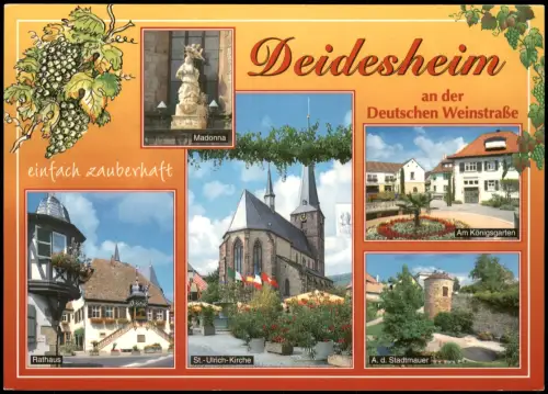 Deidesheim Mehrbild-AK Deidesheim an der Deutschen Weinstraße 2000