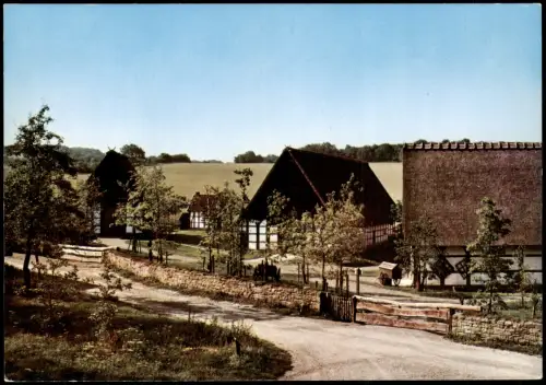 Detmold Westfälisches Freilichtmuseum  Kulturdenkmal Lippischer Meierhof 1975