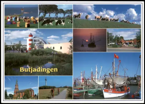 Ansichtskarte Butjadingen BUTJADINGER LAND (Mehrbildkarte) 2010